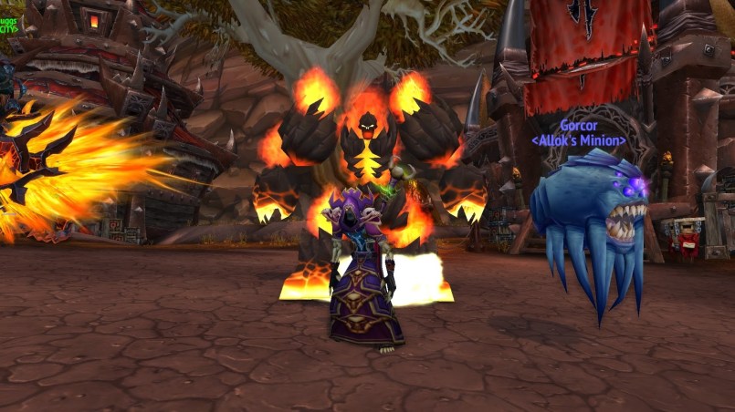 World of Warcraft Undead Warlock World of Warcraft Undead Warlock