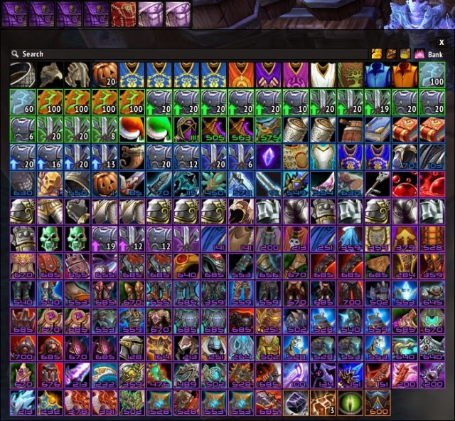 World of Warcraft Bags