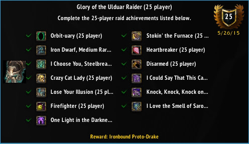 Glory of the Ulduar Raider (25 player)